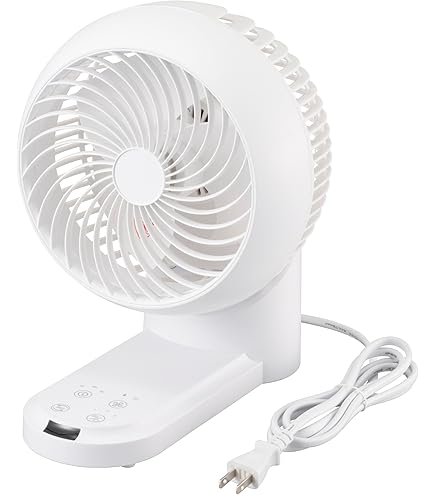 Amazon | トヨトミ 壁掛けサーキュレーター リモコン付き ホワイト FC